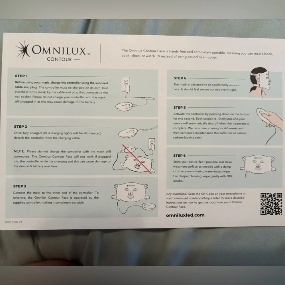 Omnilux Contour Face Mask - Picture 8 of 10